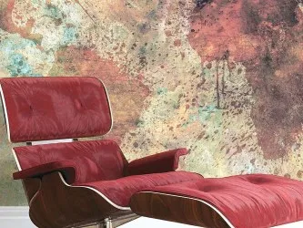 GRUNGE WORLD | Carta da parati mondo - Colore 1871